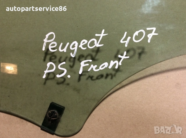 Предно дясно стъкло на прозореца врата Комби за Peugeot 407 (2004) 43R-000262, снимка 2 - Части - 53700809