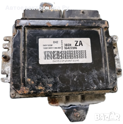 компютър CHEVROLET LACETTI 1.6 ,96 422 396, 96422396, 5WY1E03F 