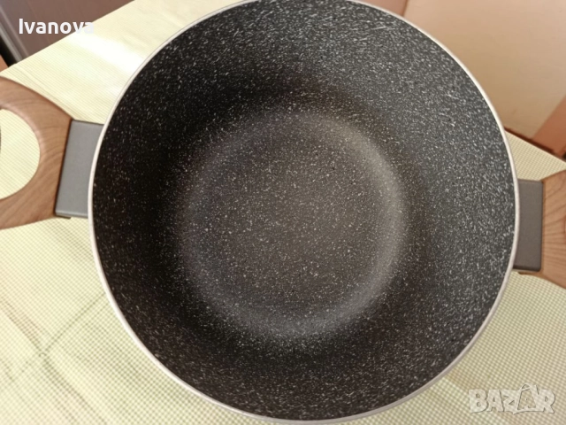 Тенджера BRIO с мраморно незалепващо покритие, снимка 3 - Съдове за готвене - 52312807