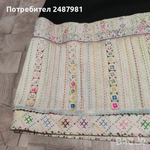 Ямболска носия белкосник и престилки, снимка 7 - Антикварни и старинни предмети - 52306782