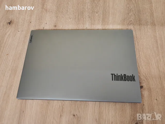 Супер лаптоп Lenovo ThinkBook 14 с 6-ядрен Ryzen 5 5500U 14" FHD, 256GB, 8 GB DDR4 Windows 10Pro , снимка 6 - Лаптопи за работа - 49612116
