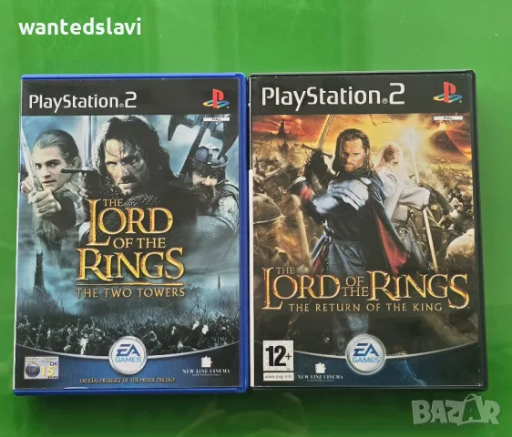 Playstation 2 игри The Lord of the Rings, снимка 1 - Игри за PlayStation - 47208238