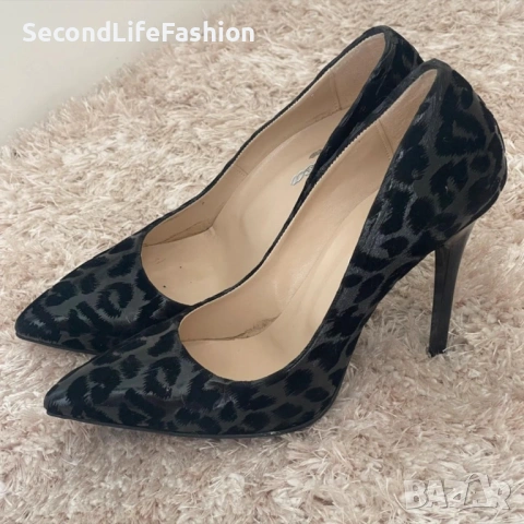 Дамски обувки стилето на висок ток 37 номер