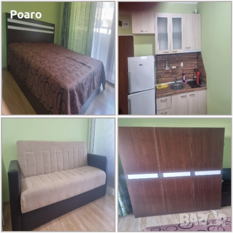Продавам к-кт спалня с матрак, гардероб, диван, маса и малка кухня