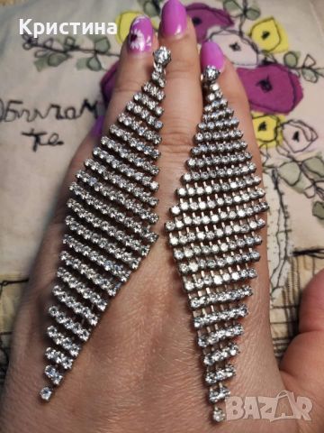 Луксозни сребърни обеци на Oxette 