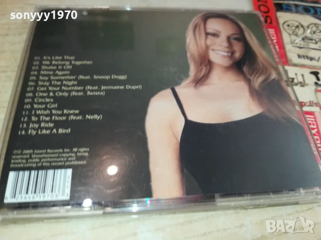 MARIAH CAREY CD 0508251727, снимка 8 - CD дискове - 51264216