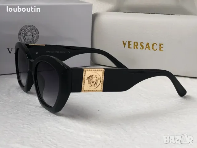 Versace 2024 дамски слънчеви очила котка, снимка 11 - Слънчеви и диоптрични очила - 46959607