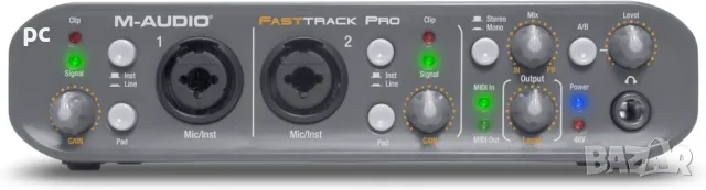 Външна звукова карта M-Audio Fasttrack Pro, снимка 1 - Други - 48931097