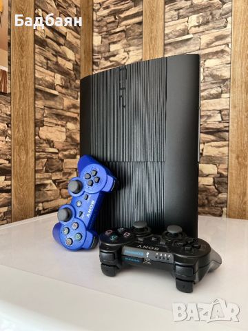 PlayStation 3 Super Slim 500GB / Fifa 19 / GTA V / WEE 2k17 , снимка 1 - Игри за PlayStation - 45618308