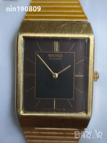 Мъжки/Дамски часовник Seiko Quartz, ретро модел