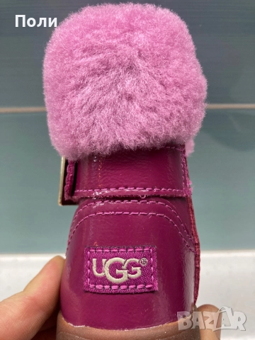 Детски кожени ботушки   НОВИ UGG оригинални  N:22.5, снимка 2 - Детски боти и ботуши - 52371829