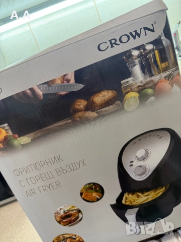 Air fryer Фритюрник с горещ въздух, снимка 3 - Фритюрници - 51949653