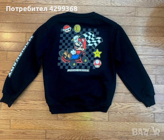 Юношеска блуза Zara Super Mario , снимка 2 - Детски Блузи и туники - 53239781