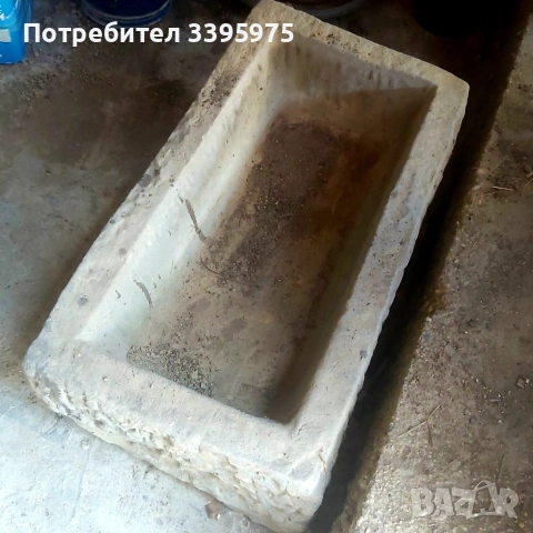 Автентично каменно корито от масивен камък 19 век, снимка 3 - Други - 53860616