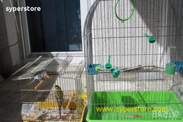 Клетка за  птици  Голяма !  XL SS000569 За 1 папагал или няколко броя по-малки, снимка 7 - За птици - 53492152