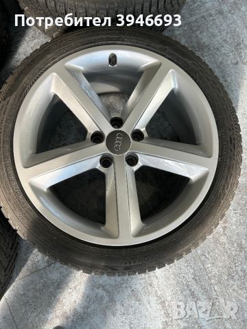 Джанти 18 5x12 (Audi Original ) с гуми 245/40 R18, снимка 4 - Гуми и джанти - 45232899