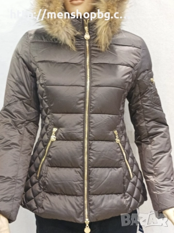 Дамско яке с естествен пух код 16 - 4, снимка 4 - Якета - 51839175