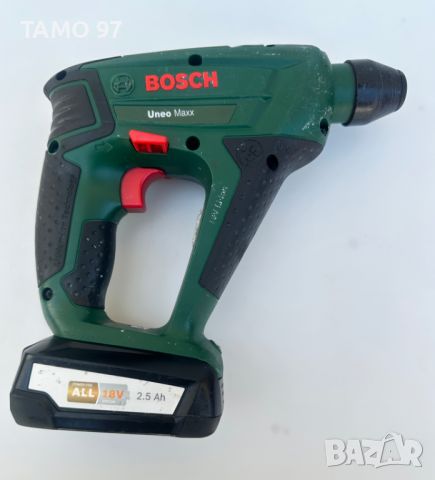 Bosch Uneo Maxx - Акумуалаторен перфоратор 2x18V 2.5Ah, снимка 3 - Други инструменти - 45256939