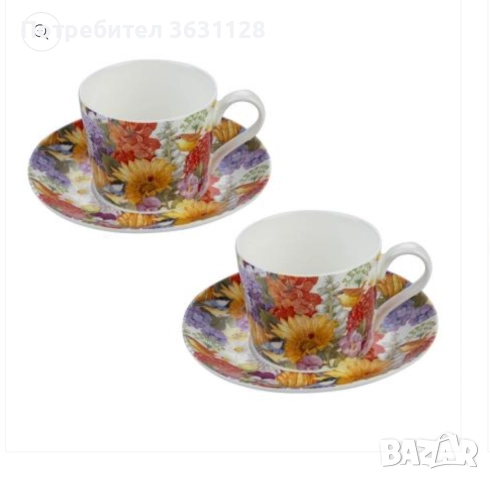 Порцеланови чаши за кафе , снимка 4 - Сервизи - 52026667