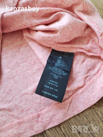 G-Star RAW - страхотна мъжка тениска КАТО НОВА M, снимка 5 - Тениски - 54283226