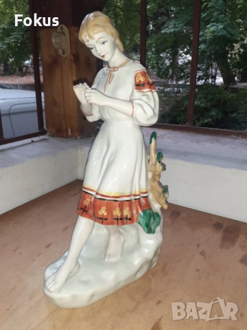 Уникална фигура статуетка руски порцелан маркировка