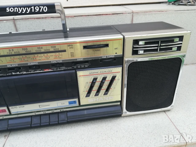 SHARP WF-339Z MADE IN JAPAN 0206252011LCHERY, снимка 5 - Радиокасетофони, транзистори - 50525335