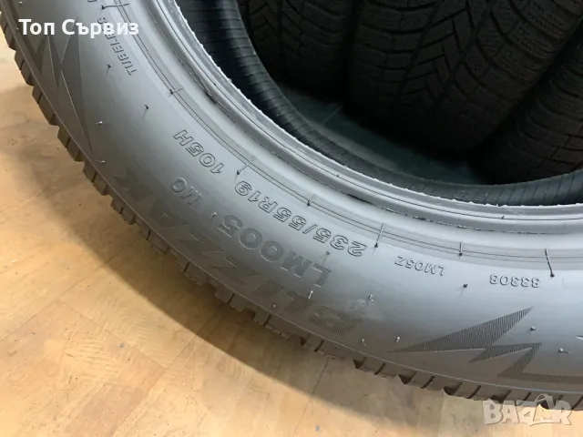 235 55 19, Зимни гуми, Bridgestone BlizzakLM005, 4 броя, снимка 7 - Гуми и джанти - 47131257