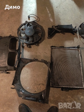 радиатор перка виско охлаждане казанче дифузьор бмв е46 330д 184 кс bmw e46, снимка 4 - Части - 54231423