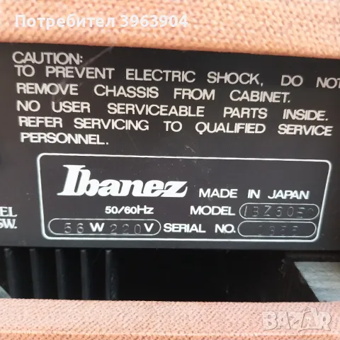 Китарен усилвател Комбо IBANEZ IBZ EQ60 , снимка 8 - Китари - 47206344