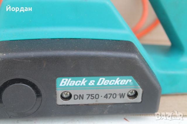 Немско електрическо дърводелско ренде ''Black&Decker'', снимка 3 - Други инструменти - 46103289