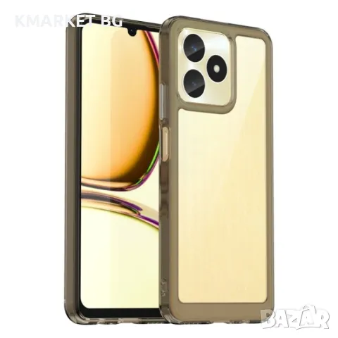 Realme C51 Силиконов Калъф Transparent TPU и Протектор, снимка 2 - Калъфи, кейсове - 48049595