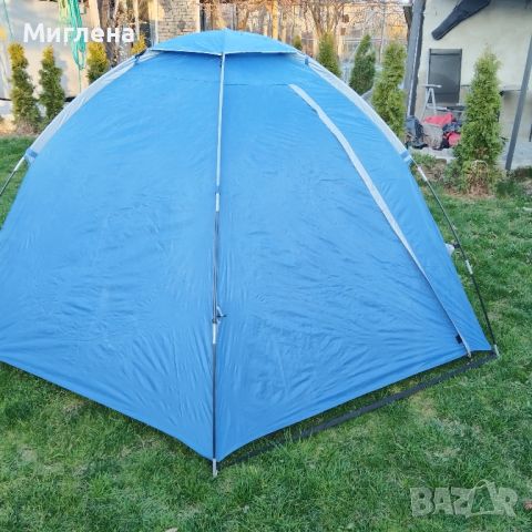 Шестоъгълна триместна двуслойна палатка, снимка 9 - Палатки - 45352543