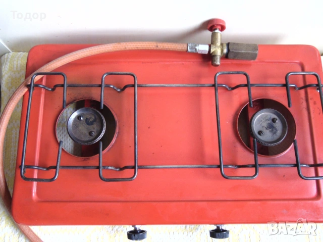 Двоен туристически газов котлон, снимка 2 - Газови котлони - 53228040