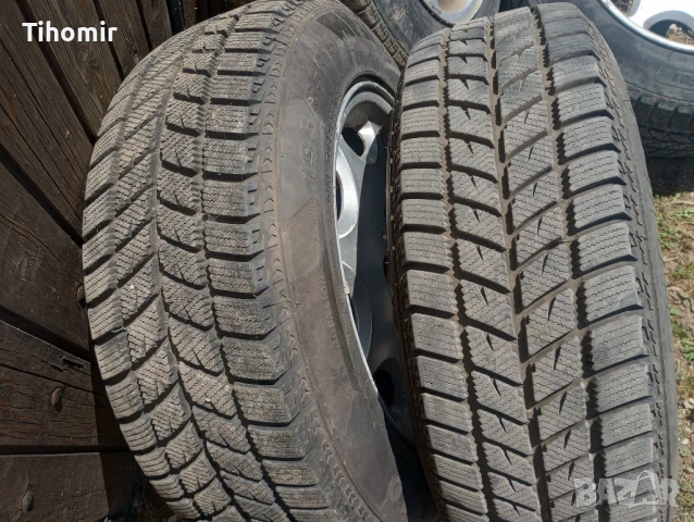 Зимни гуми с джанти Мерцедес , снимка 5 - Гуми и джанти - 50591804