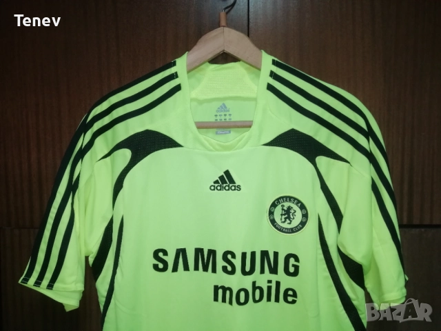 Chelsea Drogba Adidas оригинална нова тениска фланелка екип Челси Дрогба , снимка 4 - Тениски - 52961371