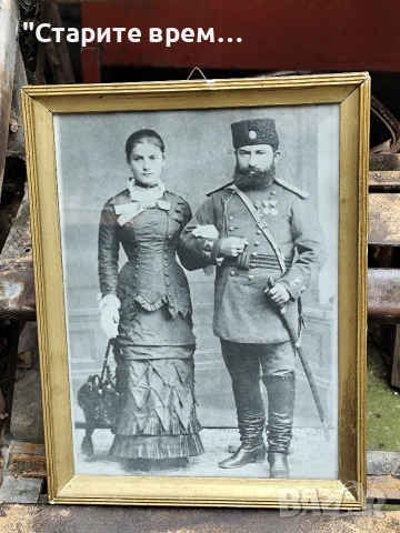 РЯДЪК ПОРТРЕТ на ОПЪЛЧЕНЕЦ с ИСТОРИЯ – 1882 г., снимка 4 - Други ценни предмети - 54102669