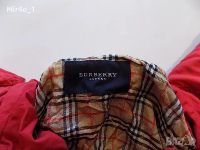 яке burberry vintage retro горнище горница елек худи спортно дамско оригинално 46, снимка 5 - Якета - 47597662