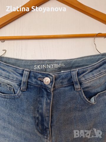 Next Skinny jeans с бродерии, снимка 5 - Дънки - 45321104