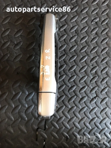 Външна дръжка за задна дясна врата сребриста за Mercedes E Class, W210 (2001) , снимка 3 - Части - 54055194