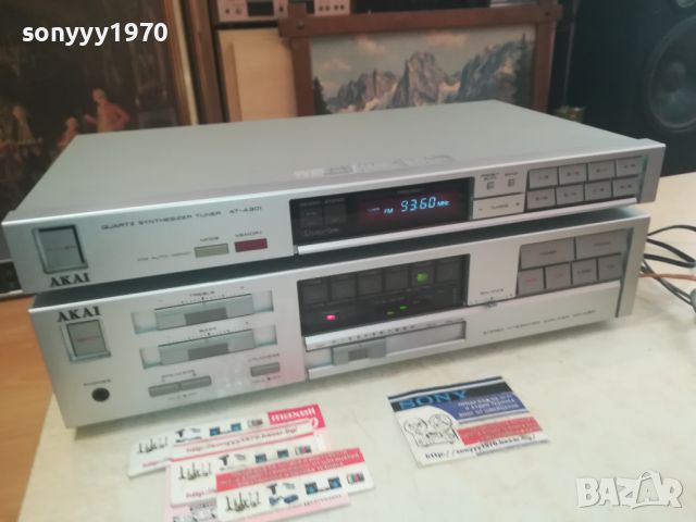 AKAI TUNER+AMPLI JAPAN 1007240701LNWC, снимка 4 - Ресийвъри, усилватели, смесителни пултове - 46530737