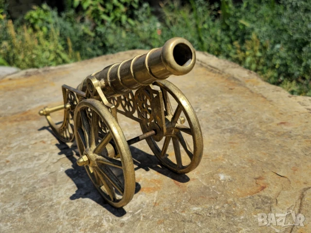 Голямо Месингово Оръдие , снимка 7 - Декорация за дома - 51357235