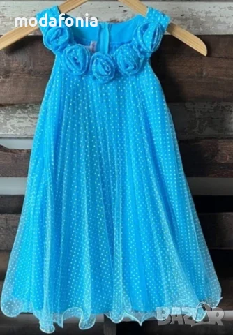 Детска рокля JESSICA ANN с рози, снимка 3 - Детски рокли и поли - 51408139