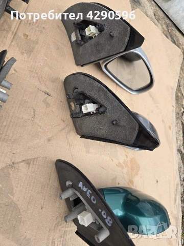 Огледало ляво дясно за Chevrolet Aveo / Авео до 2011 г., снимка 3 - Части - 54085547