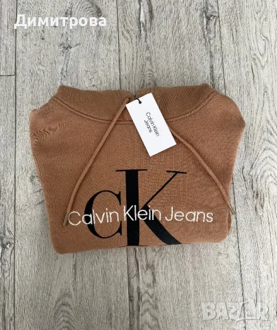 Calvin Klein Jeans суичър, снимка 4 - Блузи с дълъг ръкав и пуловери - 48352194