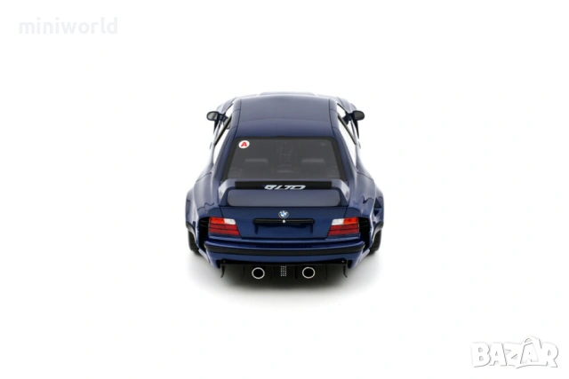 BMW E36 LTO Sedan Turbo Khyzyl Saleem 2023 - мащаб 1:18 на OttoMobile моделът в нов в кутия, снимка 9 - Колекции - 53561218