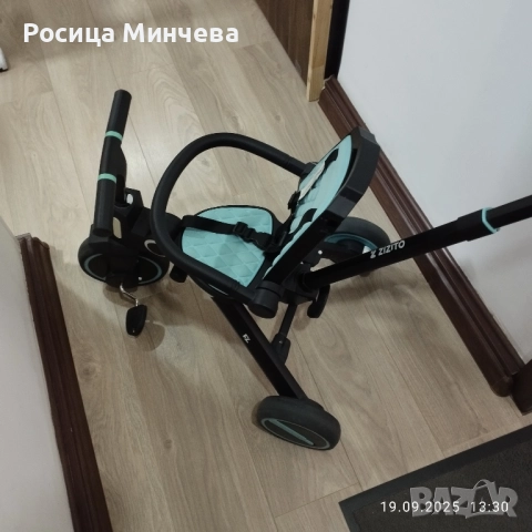 Триколка ZOE 7 в 1, снимка 4 - Детски велосипеди, триколки и коли - 51768129
