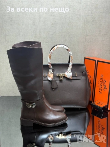 Hermes Дамски Ботуши Хермес Код SK488, снимка 2 - Дамски ботуши - 53039192