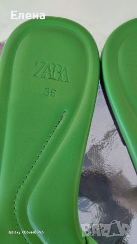 Дамски чехли Zara размер 36, снимка 3 - Чехли - 46432701
