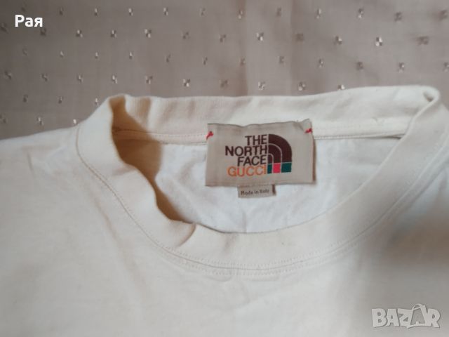 Мъжка тениска The North Face X Gucci, снимка 4 - Тениски - 46364998