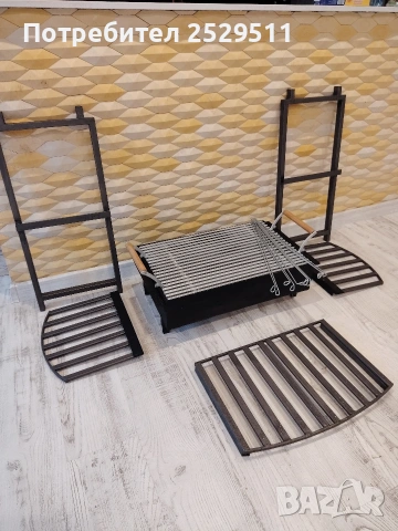 Скара Барбекю Ново Масивно 37кг, разглобява се , снимка 2 - Барбекюта - 53184117